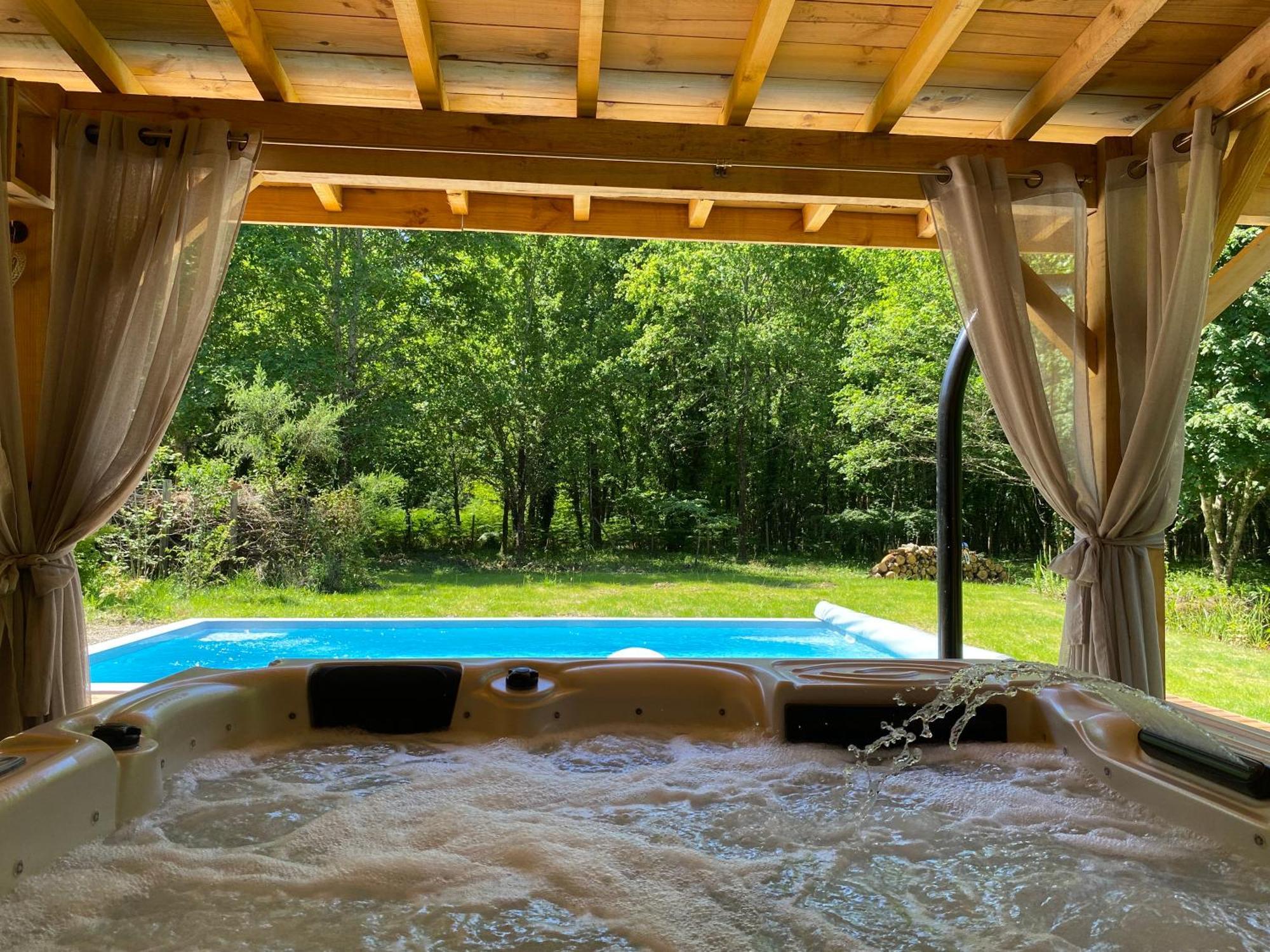 Gites & Spa De Charme " Ploum" Pouydesseaux Dış mekan fotoğraf
