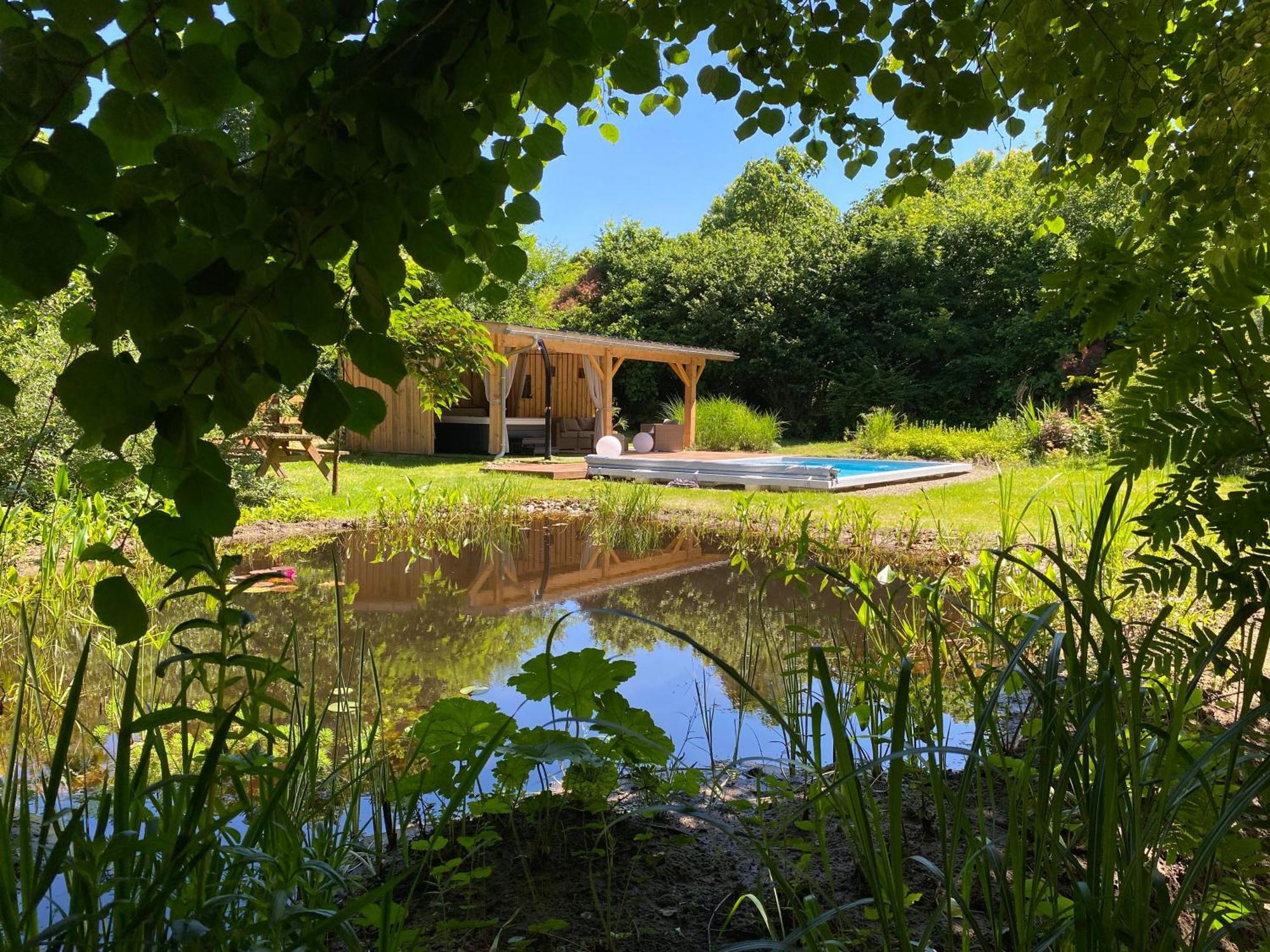 Gites & Spa De Charme " Ploum" Pouydesseaux Dış mekan fotoğraf